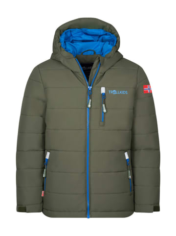 Trollkids Ski-/ Snowboardjacke "Hemsedal XT" in Khaki