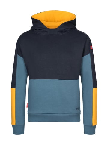 Trollkids Hoodie "Rondane" blauw