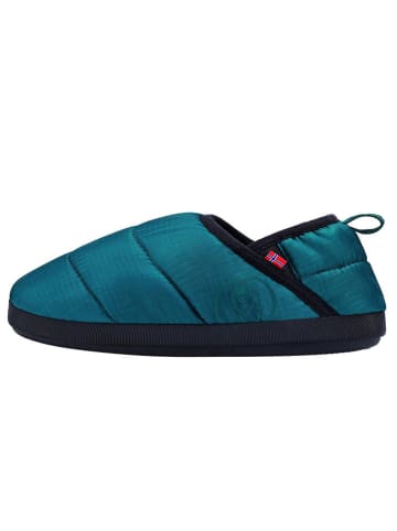 Trollkids Pantoffels "Hut Mule" turquoise
