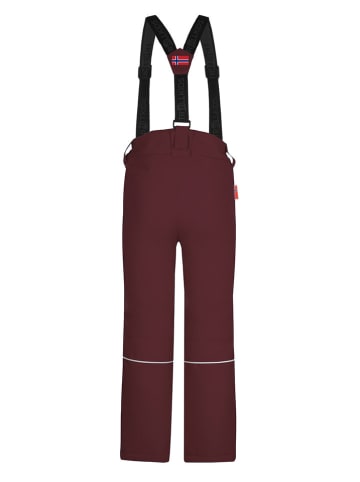 Trollkids Spodnie narciarskie "Holmenkollen" - Slim fit - w kolorze fioletowym