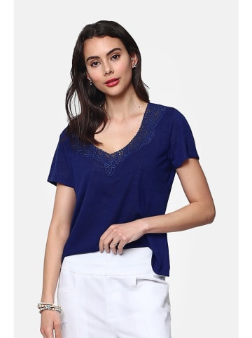 Le Jardin du Lin Shirt in Dunkelblau