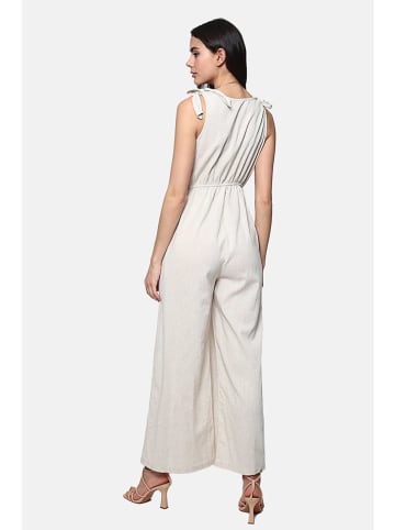 Le Jardin du Lin Linnen jumpsuit crème