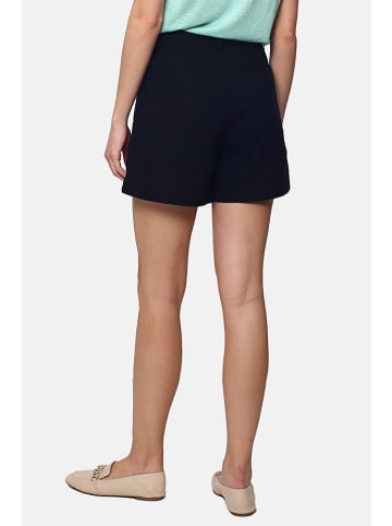 Le Jardin du Lin Leinen-Shorts in Schwarz