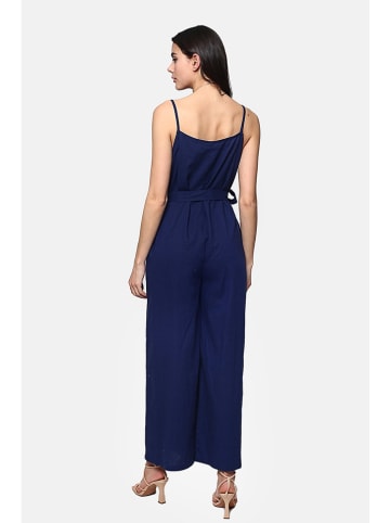 Le Jardin du Lin Leinen-Jumpsuit in Dunkelblau