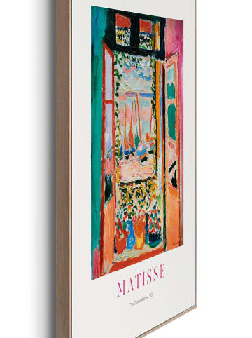 Orangewallz 4er-Set: Gerahmte Kunstdrucke "Happy Colours"