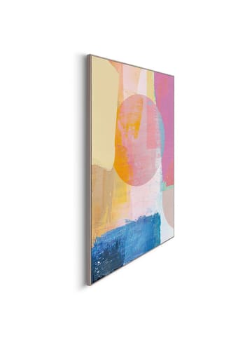 Orangewallz Druk artystyczny "Colourful Modern Abstract" w ramce