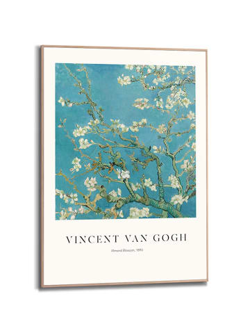 Orangewallz Gerahmter Kunstdruck "Van Gogh - almondblossom" - (B)50 x (H)70 cm