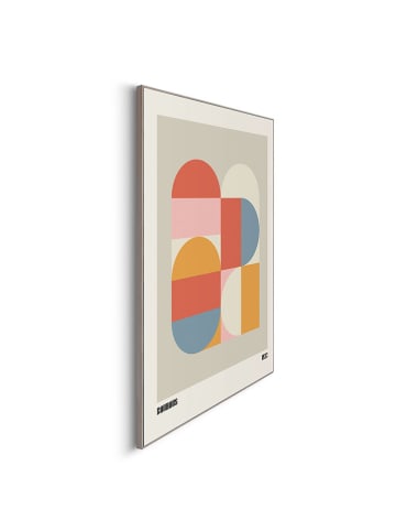 Orangewallz Druk artystyczny "Bauhaus Squares" w ramce