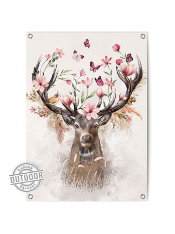 Orangewallz Leinwanddruck "Soft Deer" - (B)50 x (H)70 cm