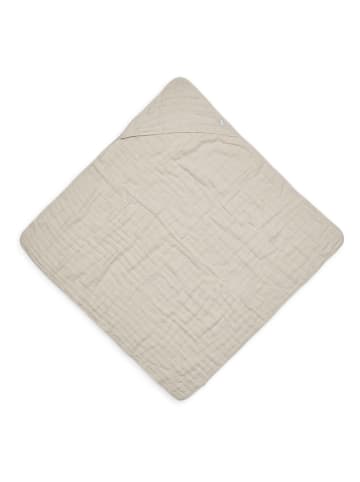 Jollein Ręcznik w kolorze beżowym z kapturem - 75 x 75 cm