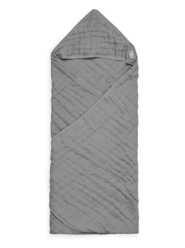 Jollein Badcape grijs - (L)75 x (B)75 cm