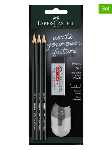 Faber-Castell 2-delige set: potloden "1111 Exam" zwart