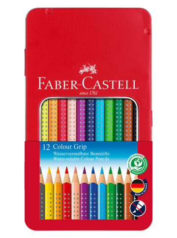 Faber-Castell Buntstifte "Colour Grip" - 12 Stück