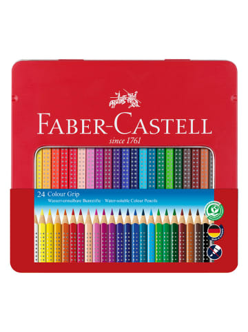 Faber-Castell Buntstifte "Colour Grip" - 24 Stück