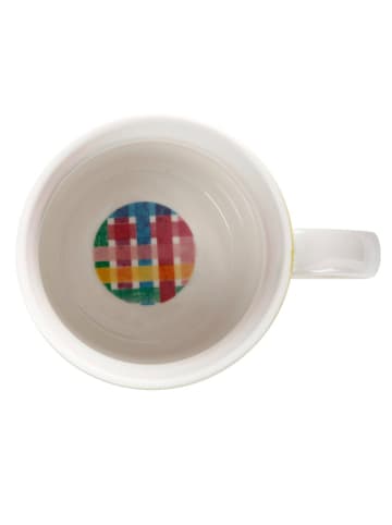 Maxwell & Williams Tasse "Be Kind" in Gelb/ Grün/ Blau - 380 ml