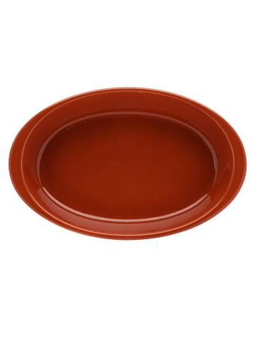 Maxwell & Williams Ovenschaal "Arc" terracotta - (L)31,5 x (B)21,5 x (H)6,5 cm
