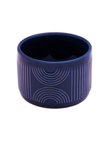 Maxwell & Williams 4-delige set: ovenschalen "Arc" donkerblauw - (H)7 x Ø 10 cm