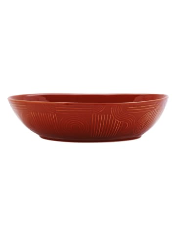 Maxwell & Williams Kom "Arc" terracotta - (L)32 x (B)27 x (H)8,5 cm