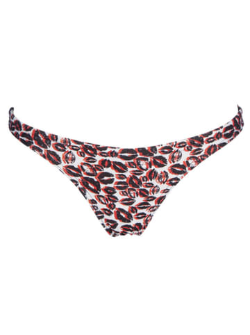 Arena Bikinislip wit/zwart/rood