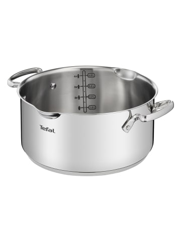 Tefal 7tlg. Set: Edelstahl-Kochgeschirr "Duetto"