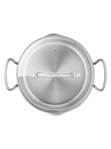 Tefal 7-delige roestvrijstalen pannenset "Duetto"