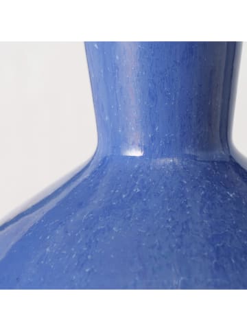 Boltze Wazon "Elikia" w kolorze niebieskim - wys. 37 cm