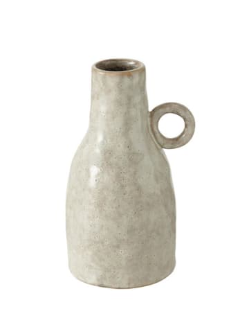 Boltze Vaas "Cecilie" crème - (H)20 cm