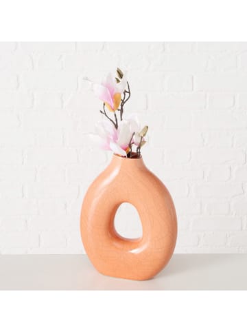 Boltze Vase "Blomo" in Orange - (H)26 cm