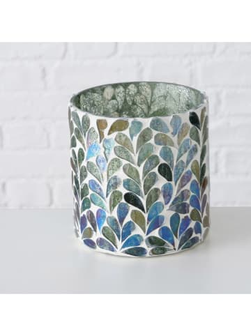 Boltze 2er-Set: Windlichter "Kirkas" in Grün