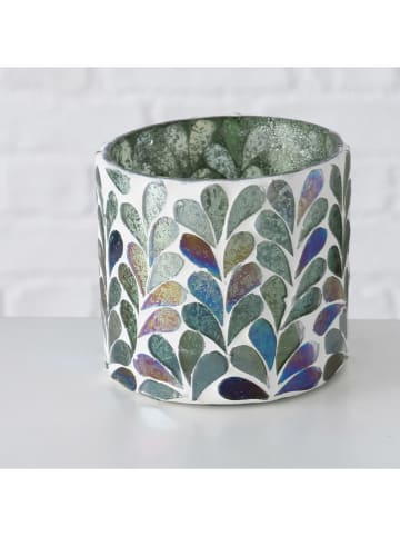 Boltze 2er-Set: Windlichter "Kirkas" in Grün