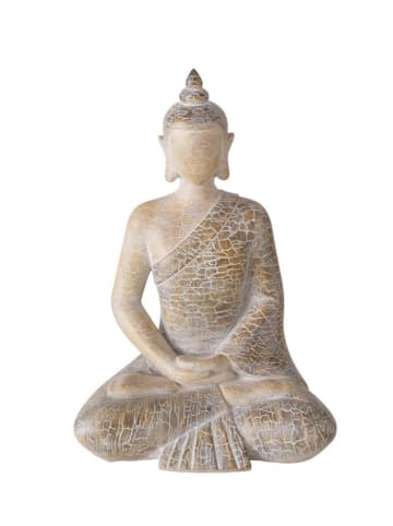 Boltze Figurka dekoracyjna "Buddha" w kolorze jasnobrązowym - wys. 30 cm