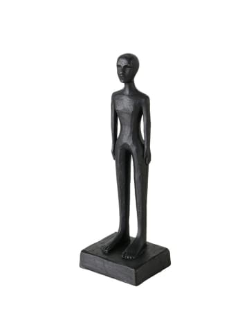 Boltze Decoratief figuur "Vrouw" zwart - (H)23 cm