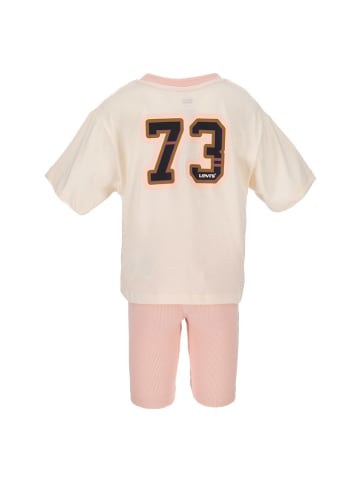 Levi's Kids 2-delige outfit lichtroze