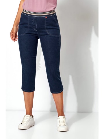Relaxed by TONI Spijkerbroek "Alice Shape" - slim fit - donkerblauw