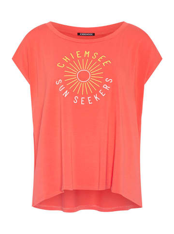Chiemsee Koszulka "Ling" w kolorze koralowym