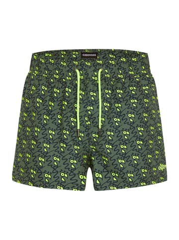 Chiemsee Zwemshort "Gonone" donkergroen