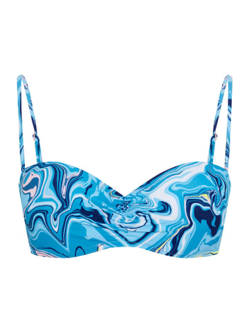 Chiemsee Biustonosz-bikini "Big Bay" w kolorze niebieskim