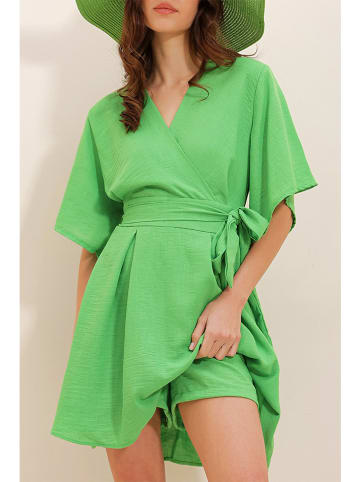 Defile Sukienka w kolorze zielonym
