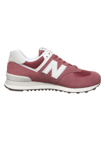 New Balance Leren sneakers rood