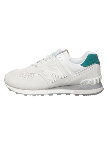 New Balance Skórzane sneakersy w kolorze białym