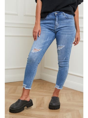 Plus Size Company Jeans - Skinny fit - in Hellblau