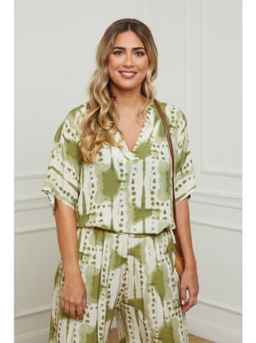 Plus Size Company Bluzka w kolorze zielonym