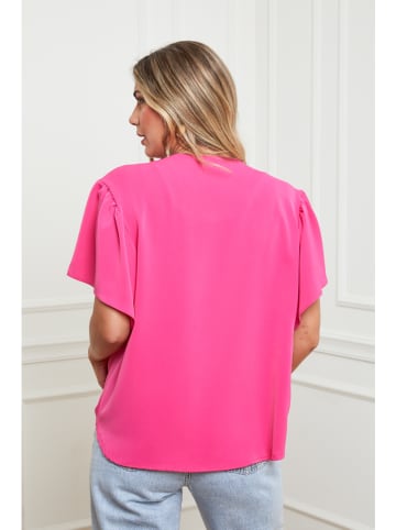 Plus Size Company Blouse roze