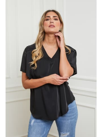 Plus Size Company Bluzka w kolorze czarnym