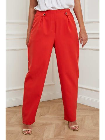 Plus Size Company Spodnie w kolorze czerwonym