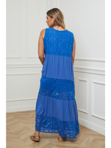 Plus Size Company Kleid in Blau