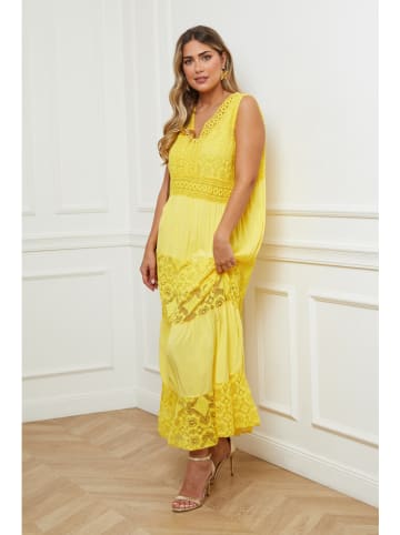 Plus Size Company Sukienka w kolorze żółtym