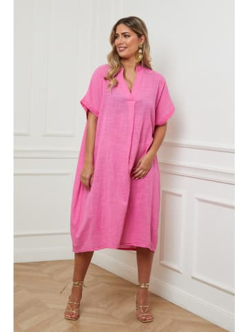 Plus Size Company Sukienka w kolorze różowym