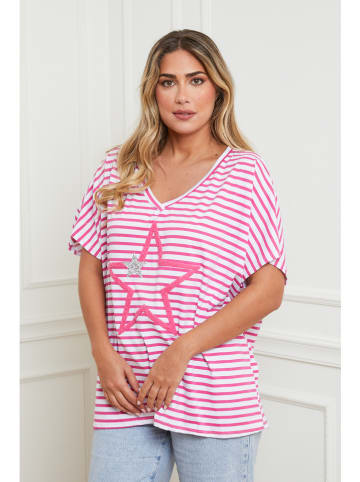 Plus Size Company Koszulka w kolorze różowym