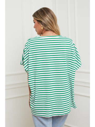 Plus Size Company Shirt groen